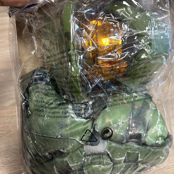 Halo Master Chief Muscle Costume Child Kids Boys Medium (7-8) Disguise Halloween - Picture 4 of 5